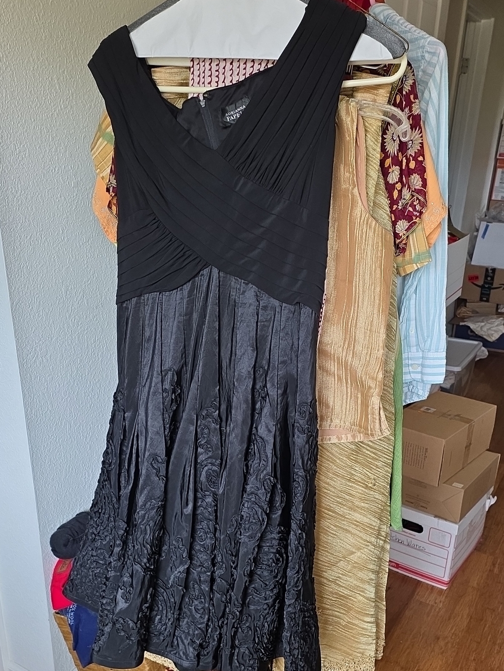Adrianna Papell Black Dress